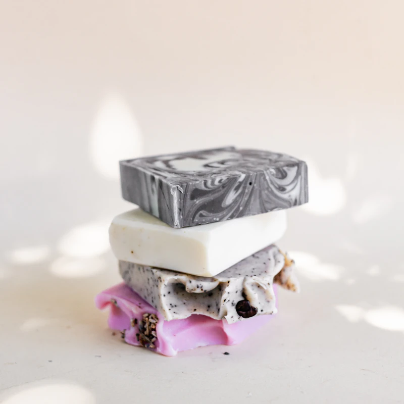Cold-Process Botanical Soap Trio β Beauty & Personal Care at Peasley Store